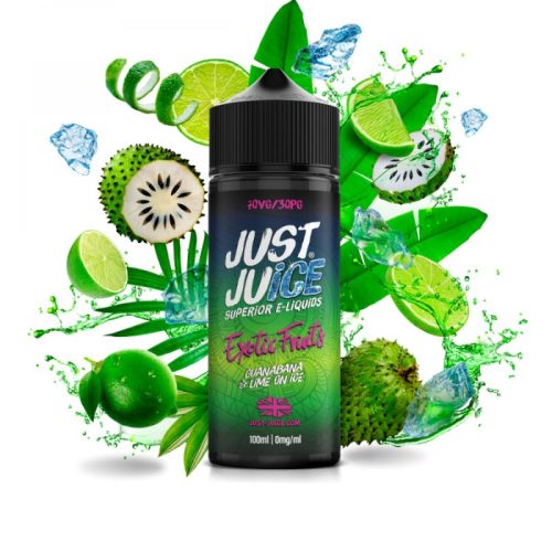 GUANABANA & CITRON VERT ON ICE EXOTIC FRUITS JUST JUICE 100ML